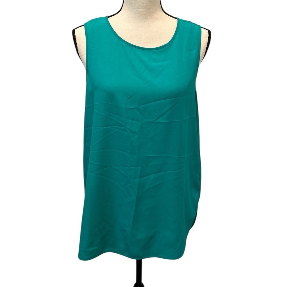 Michael Kors Green Boxy Tank Top